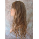 ERICA | Light Brown Mix Long Wig HEAT OK Waves Bangs Skin Crown Wigs