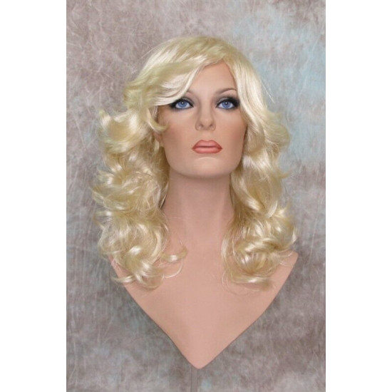 FARAH | Light Blonde 1970s Flipped Look Long Wig Flipped Curls Wigs US 