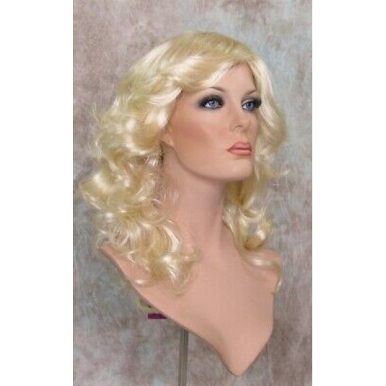FARAH | Light Blonde 1970s Flipped Look Long Wig Flipped Curls Wigs US 