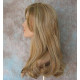 MAGGIE | Medium Blond Mix Long Straight Wig Wave on Ends Side Bangs 20" 