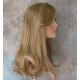 MAGGIE | Medium Blond Mix Long Straight Wig Wave on Ends Side Bangs 20" 