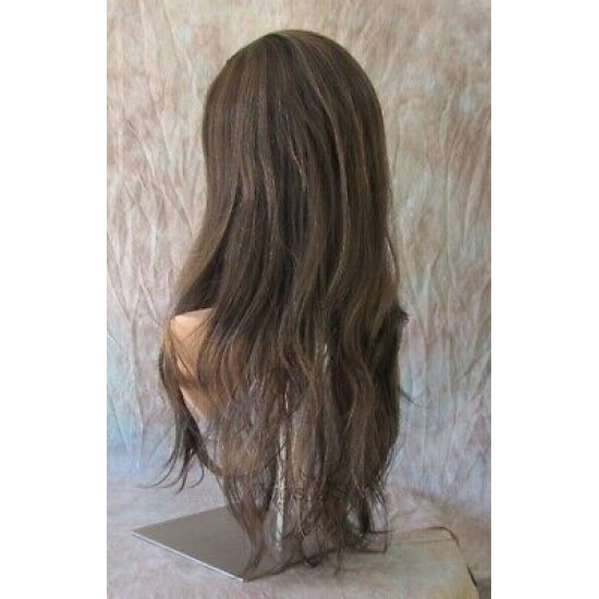 COSABELLA | Golden Brown Highlight Long Wig Waves Layers Part | Forever Young