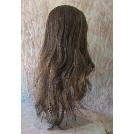 COSABELLA | Golden Brown Highlight Long Wig Waves Layers Part | Forever Young