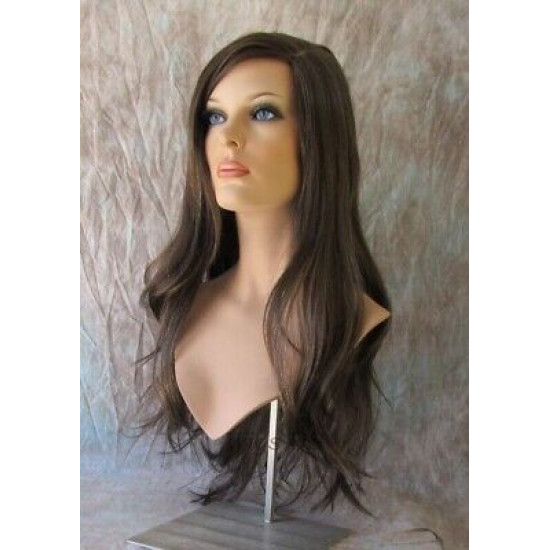COSABELLA | Golden Brown Highlight Long Wig Waves Layers Part | Forever Young