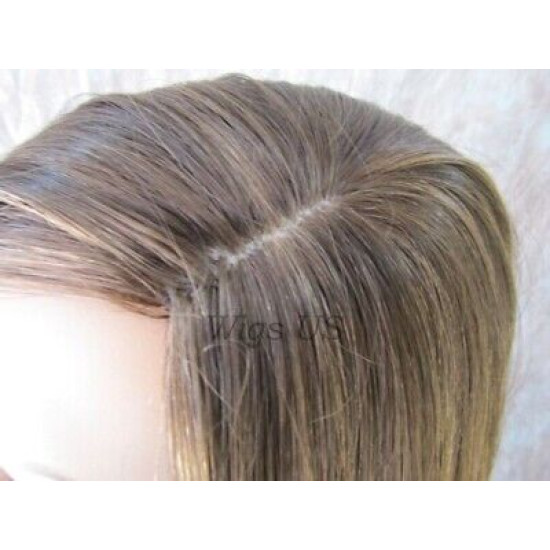 COSABELLA | Golden Brown Highlight Long Wig Waves Layers Part | Forever Young
