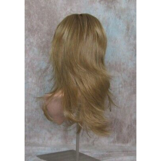 TRILLIAN | Reddish Golden Blonde Long Wig Razor Layers Skin Part Bangs 