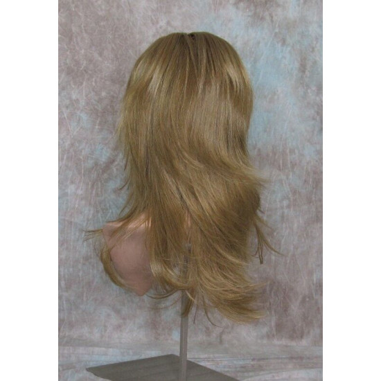 TRILLIAN | Reddish Golden Blonde Long Wig Razor Layers Skin Part Bangs 