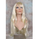 ALICIA XL | Light Blonde Long Wig X-Long Skin Part Swept Bangs 28" 