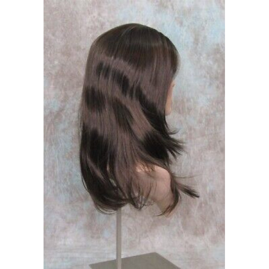 BRITTNEY | Dark Brown Long Wig Monofilament Side Part Face Frame Long Layers 