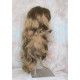 NATALIE B | Golden Brown Long Wig Layers 26" Wavy Full Skin Top Bangs 