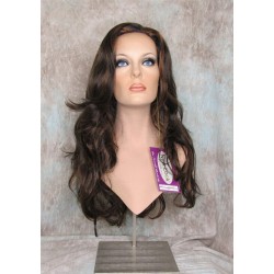 NATALIE | Dark Brown Strawberry Long Wig Beautiful Skin Top Long Layers Waves 