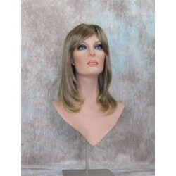 LOLITA | Light Brown Mix Long Wig Trendy Bob Skin Center Part 