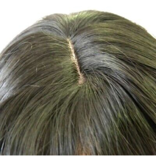 BROADWAY | Darkest Brown Long Wig Layers Curly Side Part 