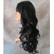 BROADWAY | Darkest Brown Long Wig Layers Curly Side Part 