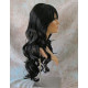 BROADWAY | Darkest Brown Long Wig Layers Curly Side Part 