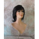 DEIDRE | Darkest Brown Medium Wig Shag Long Bangs Flicked Back Ends 2