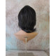 DEIDRE | Darkest Brown Medium Wig Shag Long Bangs Flicked Back Ends 2