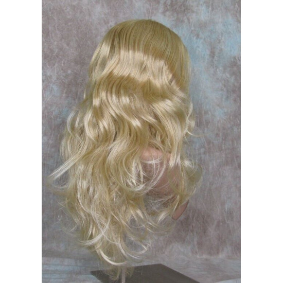 CYNTHIA | Medium Blonde Monofilament Center Part Long Wig Curls 