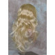 CYNTHIA | Medium Blonde Monofilament Center Part Long Wig Curls 
