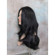 LINDA | Jet Black Long Wig Luscious Layers Full Skin Top 26"