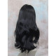 LINDA | Jet Black Long Wig Luscious Layers Full Skin Top 26"
