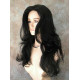 NATALIE | Darkest Brown Long Wig Beautiful Skin Top Long Layers Waves 