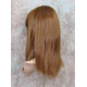 MISSY | Strawberry Auburn Mix Medium Wig HEAT OK Straight Bangs Wigs 