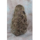 ANDREA | Ash Blonde Mix Long Wig Long Gentle Curls Skin Part Bangs 24" 