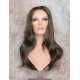 LINDA | Medium Brown Long Wig Luscious Layers Full Skin Top 26"