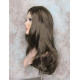 LINDA | Medium Brown Long Wig Luscious Layers Full Skin Top 26"