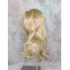 JORDAN | Golden Blonde Mix Long Wig Straight Lots of Layers Skin Top 21"