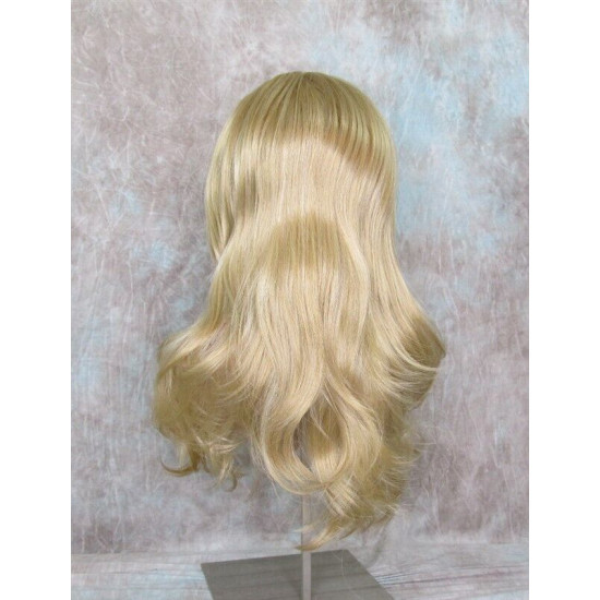 JORDAN | Golden Blonde Mix Long Wig Straight Lots of Layers Skin Top 21"