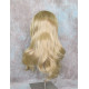 JORDAN | Golden Blonde Mix Long Wig Straight Lots of Layers Skin Top 21"