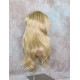 JORDAN | Golden Blonde Mix Long Wig Straight Lots of Layers Skin Top 21"
