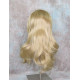 JORDAN | Golden Blonde Mix Long Wig Straight Lots of Layers Skin Top 21"