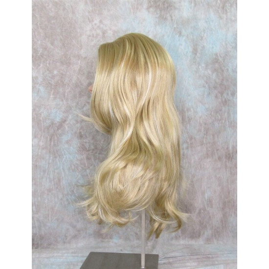 JORDAN | Golden Blonde Mix Long Wig Straight Lots of Layers Skin Top 21"