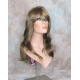 ALICIA | Dark Ash Blonde Long Wig Layers Skin Part Full Bangs 