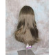 ALICIA | Dark Ash Blonde Long Wig Layers Skin Part Full Bangs 
