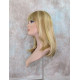 LOLITA | Medium Blonde Mix Long Wig Trendy Bob Skin Center Part 