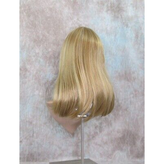 LOLITA | Medium Blonde Mix Long Wig Trendy Bob Skin Center Part 