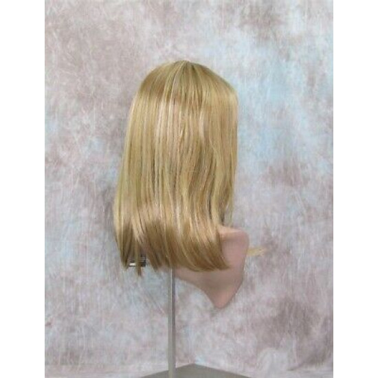 LOLITA | Medium Blonde Mix Long Wig Trendy Bob Skin Center Part 