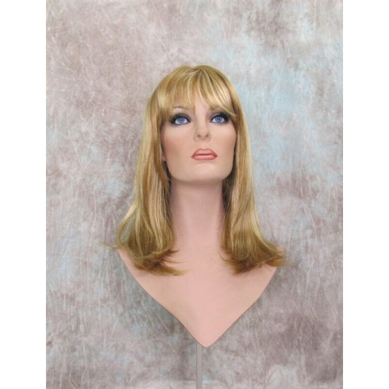LOLITA | Medium Blonde Mix Long Wig Trendy Bob Skin Center Part 