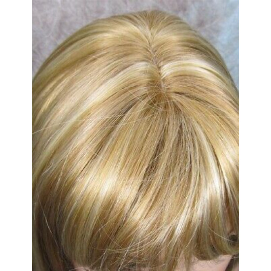 LOLITA | Medium Blonde Mix Long Wig Trendy Bob Skin Center Part 