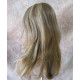 ALICIA | Ash Blonde Mix Long Wig Layers Skin Part Bangs 