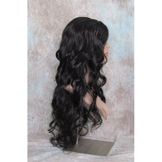 OBSESSION | Darkest Brown Long Wig Spiral Curls Skin Part | Forever Young