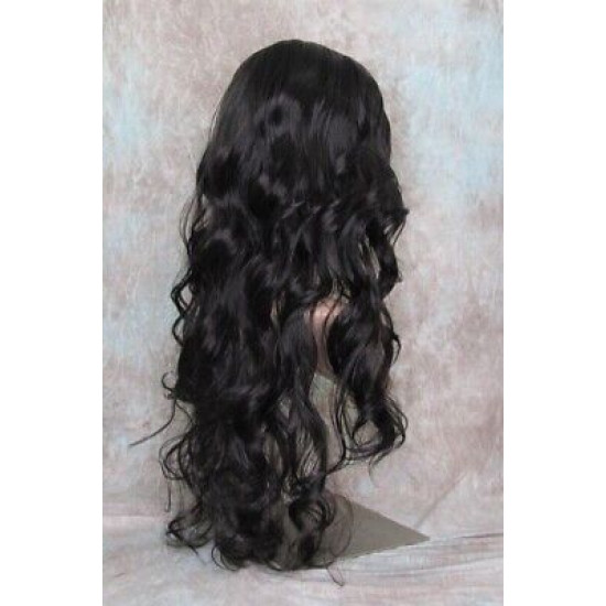 OBSESSION | Darkest Brown Long Wig Spiral Curls Skin Part | Forever Young