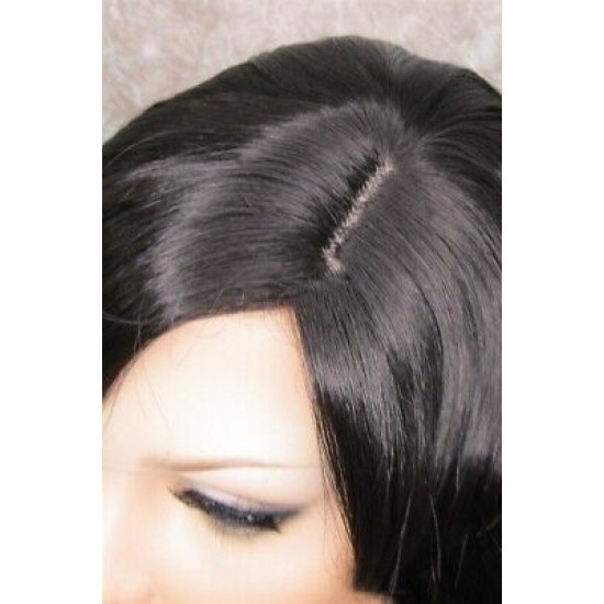 OBSESSION | Darkest Brown Long Wig Spiral Curls Skin Part | Forever Young