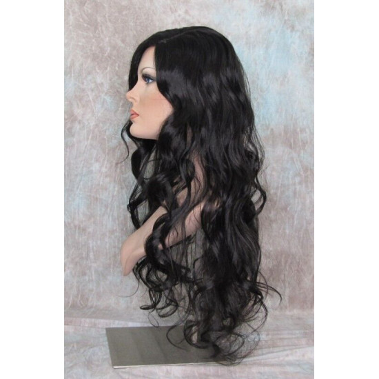 OBSESSION | Darkest Brown Long Wig Spiral Curls Skin Part | Forever Young
