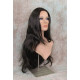 ASHANTI | Dark Brown Long Wig Layered Full Skin Top 29" Wigs US 