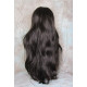 LINDA XL | Medium Dark Brown Long Layers Wig Full Skin Top 28" 
